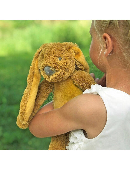 Happy Horse Plush Musical Rabbit - Blue 34 cm