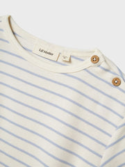 Lil' Atelier Striped blouse Zen Blue