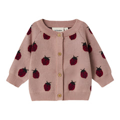 Lil' Atelier Baby Cardigan Misty Rose