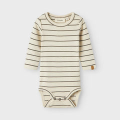 Lil' Atelier Long sleeve bodysuit 13245636_Turtledove