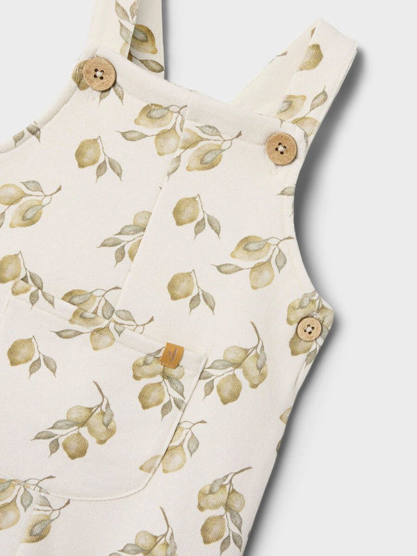 Lil' Atelier Lemon Turtledove Jumpsuit