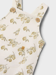 Lil' Atelier Lemon Turtledove Jumpsuit