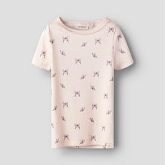 Lil' Atelier Butterfly short-sleeved blouse