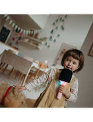 KIDYWOLF: Rechargeable Karaoke Microphone with Light &amp; Bluetooth - Choose Color