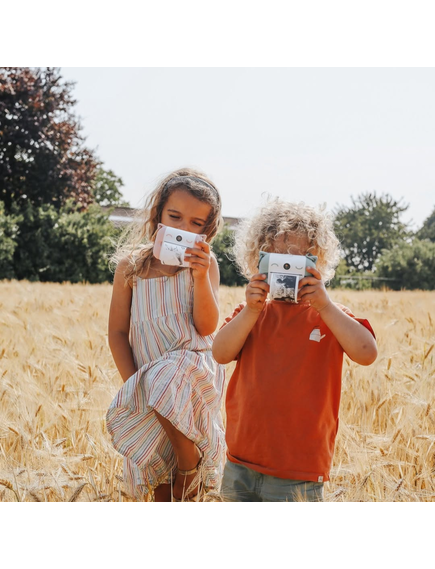 KIDYWOLF: Thermal Printing Camera - Pink Instant Camera