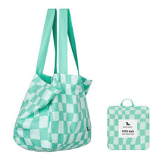 Dock &amp; Bay: Multi-purpose fabric bag made from 100% recyclable materials - Check Mate