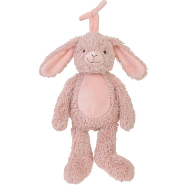 Happy Horse Plush Musical Rabbit - Rosi Pink 26 cm