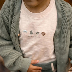 LITTLE DUTCH. Ζακέτα πλεκτή Forest Green