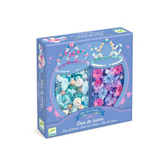 Djeco I make 2 tiaras with various beads "Blue"