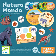 Djeco matching table "Animals and Habitats"