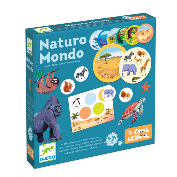 Djeco matching table "Animals and Habitats"