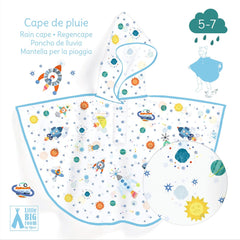 Djeco Αδιάβροχη κάπα "Διάστημα"