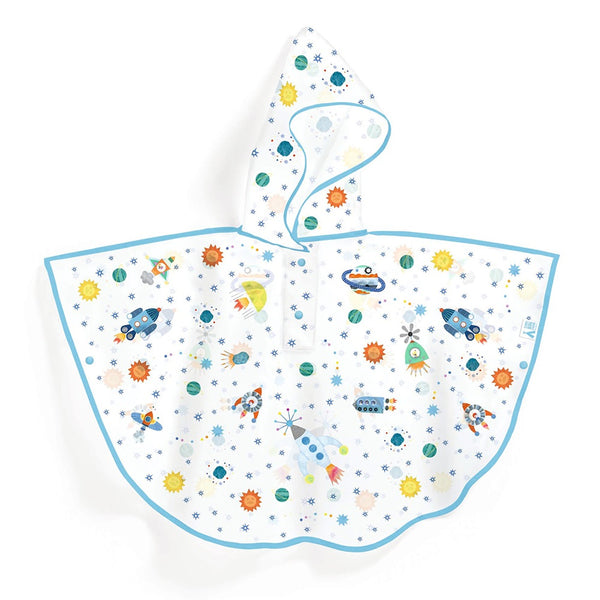 Djeco Αδιάβροχη κάπα "Διάστημα"