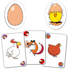 Djeco Επιτραπέζιο με κάρτες Πιου-πιου