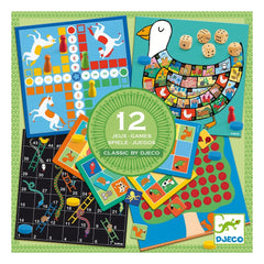 Djeco Board 12 classic games