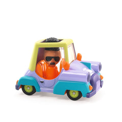 Djeco Car with Funky Bolide figure