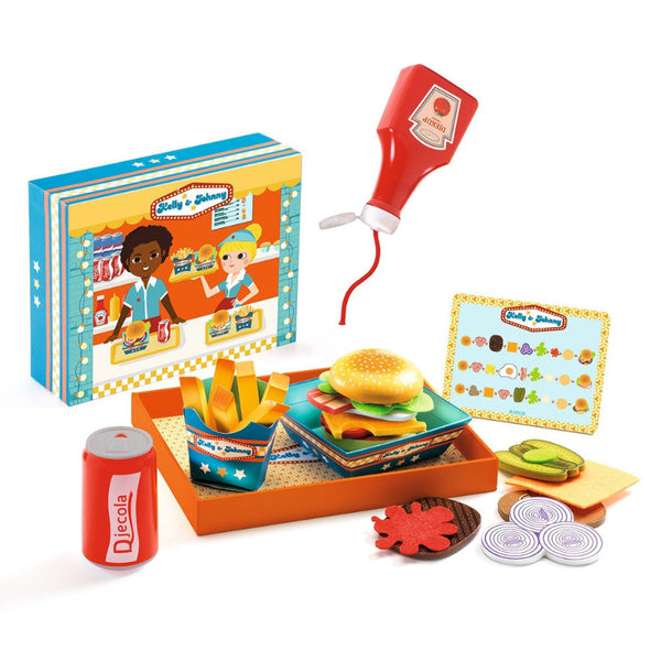 Djeco Παιχνίδι ρόλων Φτιάχνω μπέργκερ