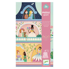 Djeco Παζλ Γίγας Ο πύργος της πριγκίπισσας 36 τεμ. - 90εκ.