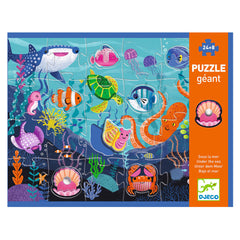 Djeco giant puzzle 24+8 pieces "Sea"
