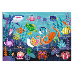 Djeco giant puzzle 24+8 pieces "Sea"