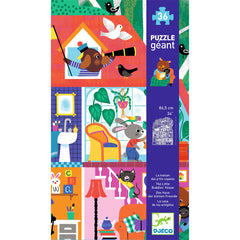 Djeco Giant puzzle "House" 36 pcs. - 86.5cm.