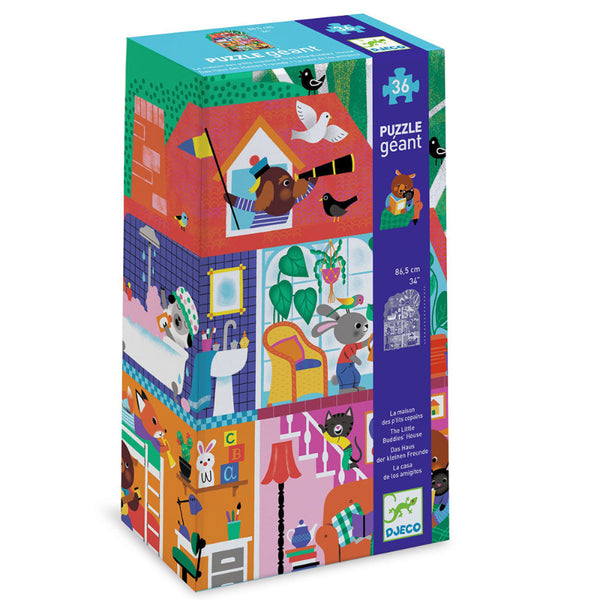 Djeco Giant puzzle "House" 36 pcs. - 86.5cm.