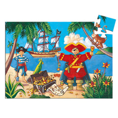 Djeco Puzzle in a schematic box 36 pcs. Pirate