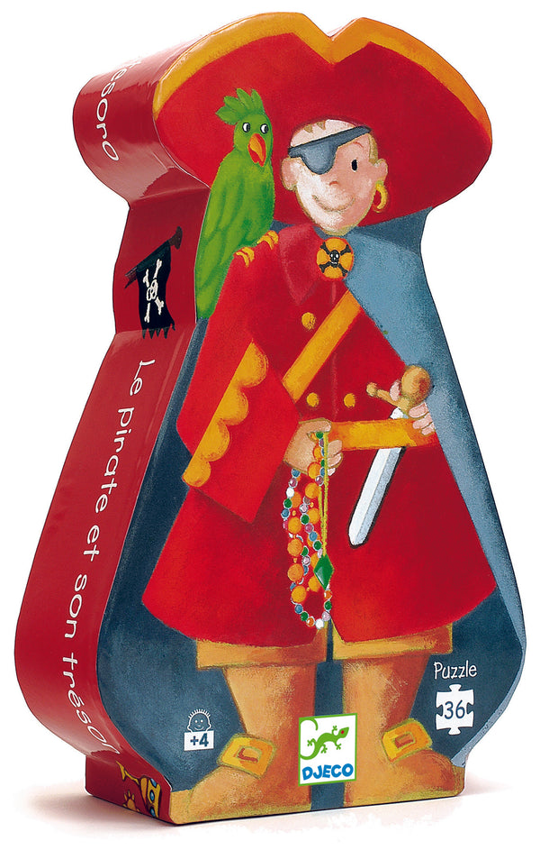 Djeco Puzzle in a schematic box 36 pcs. Pirate