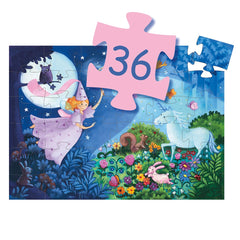 Djeco Puzzle in a schematic box 36 pcs. Fairy