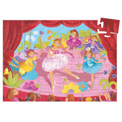 Djeco Puzzle in a schematic box 36 pcs. Ballerina