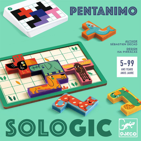 Djeco Pentanimo logic board