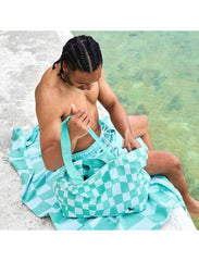 Dock &amp; Bay: Multi-purpose fabric bag made from 100% recyclable materials - Check Mate