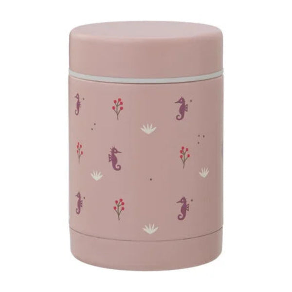 Fresk: Stainless steel food thermos 300ml - Seahorse