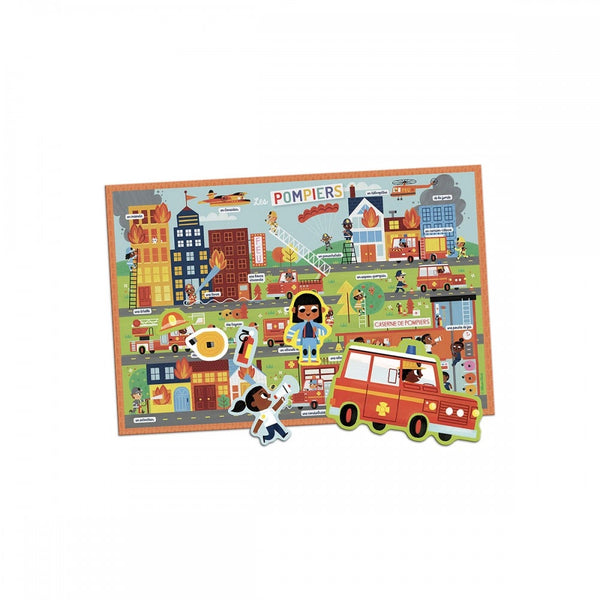 Auzou Τα Μαγνητάκια μου - Πυροσβεστική