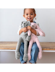 Happy horse Plush musical rabbit - Lagoon 34 cm