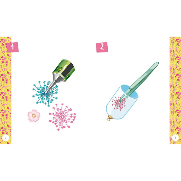 Auzou I Make Mini Jewelry - My Pressed Flowers Necklace