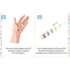 Auzou Φτιάχνω Κοσμήματα Μίνι - Βραχιόλια Φιλίας με το Ουράνιο Τόξο