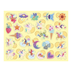 Auzou Το Μεταλλικό μου Κουτί με Αυτοκόλλητα - Μονόκεροι