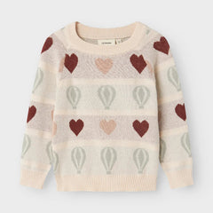 Lil' Atelier  Πλεκτό Πουλόβερ Pastel Parchment