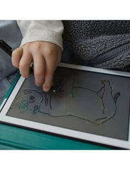 KIDYWOLF: Tablet ζωγραφικής με οθόνη LCD (30 κάρτες)- Animals Around The World