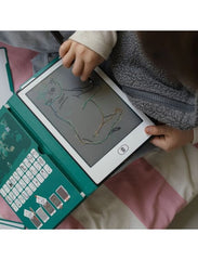 KIDYWOLF: Tablet ζωγραφικής με οθόνη LCD (30 κάρτες)- Animals Around The World