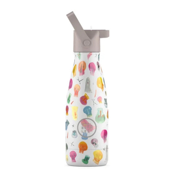 COOL BOTTLES. Ανοξείδωτο παιδικό μπουκάλι Crazy Skulls 260ml