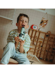 KIDYWOLF: Children's portable microscope with samples &amp; tools