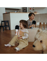 KIDYWOLF: Rechargeable Karaoke Microphone with Light &amp; Bluetooth - Choose Color