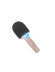 KIDYWOLF: Rechargeable Karaoke Microphone with Light &amp; Bluetooth - Choose Color