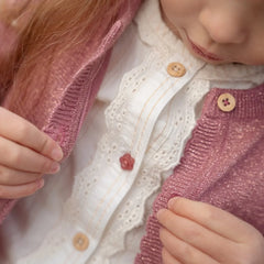 LITTLE DUTCH. Ζακέτα πλεκτή Rouge