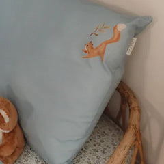LITTLE DUTCH. Παπλωματοθήκη και μαξιλαροθήκη Denim Blue 120x150 + 50x60