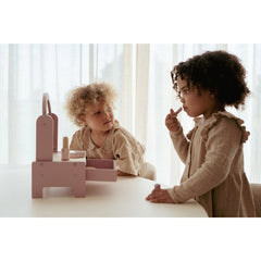 Little Dutch Τουαλέτα ομορφιάς με ξύλινα αξεσουάρ μικρό FSC