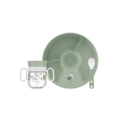 LITTLE DUTCH. Mio Little Farm 3-piece baby food set 