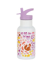 A Little Lovely Company Βρεφικά & Παιδικά Ποτηράκια A Little Lovely Company: Μπουκάλι με διπλό τοίχωμα από ανοξείδωτο ατσάλι 350ml - Flower Garden